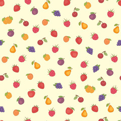 Fruit seamless pattern
