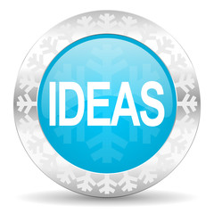 ideas icon, christmas button