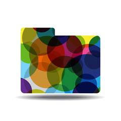 Folder Colorful Vector Icon Design