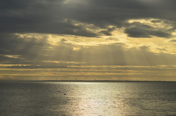 Fototapeta premium rayons du soleil