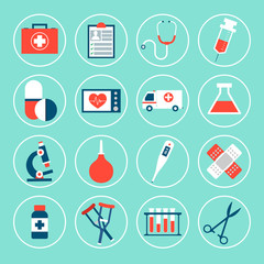 Medical Equipment Icons