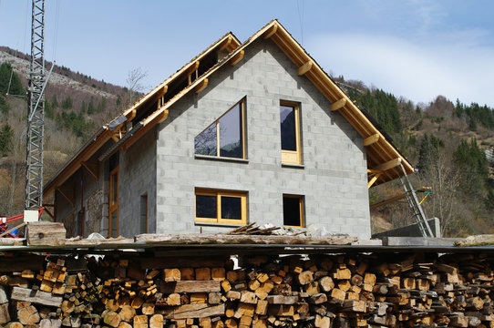 chantier - construction de maison individuelle