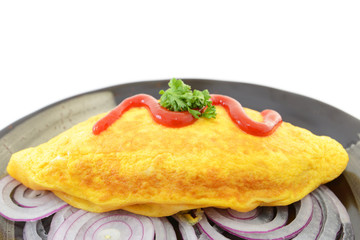 美味しそうなオムライス