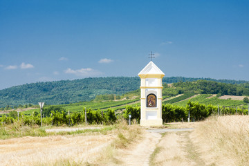 God's torture with vineyard near Retz, Lower Austria, Austria