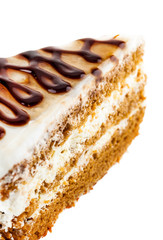 chocolate cake closeup