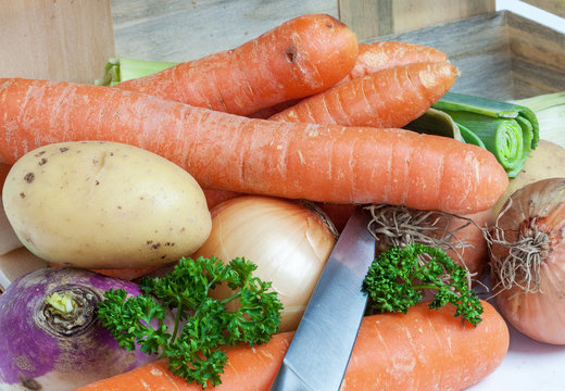 L&eacute;gumes &agrave; potage