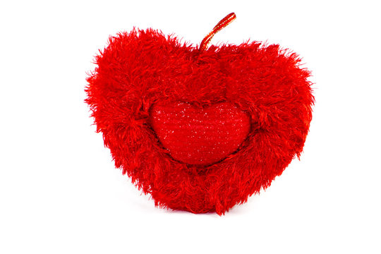 Rote Liebesherze