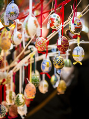 Obraz premium Christmas eggs