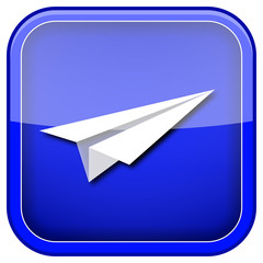 Paper plane icon