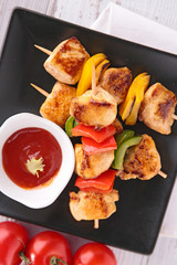 grilled meat