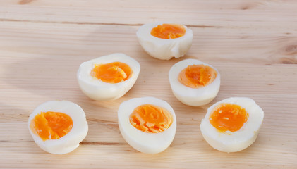 hard-boiled eggs
