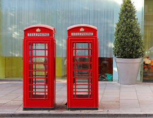 Red telephone box