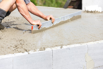 construction of a house