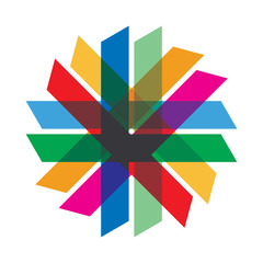 Communication concept with color line