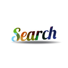 Search Colorful Vector Icon Design