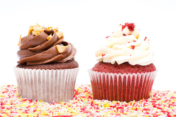 Birthday cupcakes