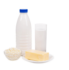 Delicious dairy products.