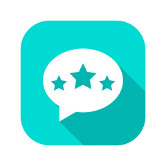 Flat Long Shadow Icon