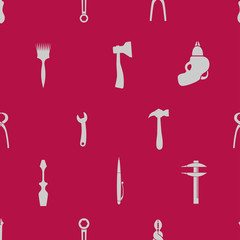 Tools pattern. Vector illustration