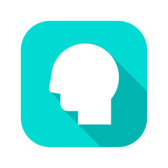 Flat Long Shadow Icon