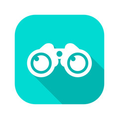 Flat Long Shadow Icon