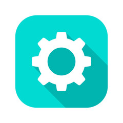 Flat Long Shadow Icon