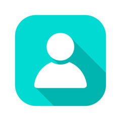 Flat Long Shadow Icon