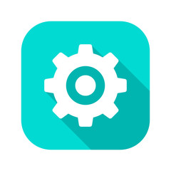 Flat Long Shadow Icon