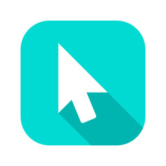 Flat Long Shadow Icon