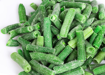 Frozen green beans.