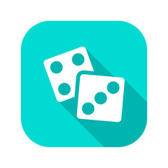 Flat Long Shadow Icon