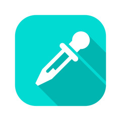 Flat Long Shadow Icon