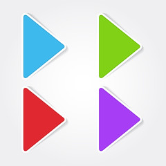 Play Colorful Vector Icon Design