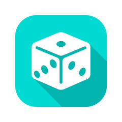 Flat Long Shadow Icon