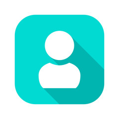 Flat Long Shadow Icon