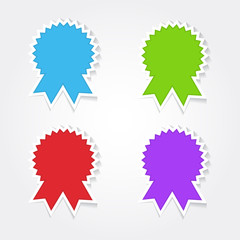 Medal Colorful Vector Icon Design
