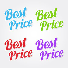 Best Price Colorful Vector Icon Design