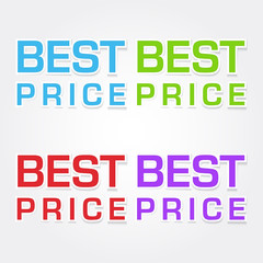 Best Price Colorful Vector Icon Design