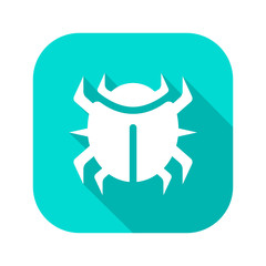 Flat Long Shadow Icon