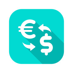 Flat Long Shadow Icon