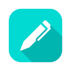 Flat Long Shadow Icon