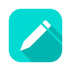 Flat Long Shadow Icon