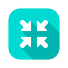 Obraz premium Flat Long Shadow Icon