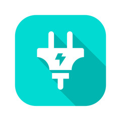 Flat Long Shadow Icon