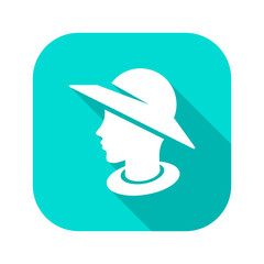 Flat Long Shadow Icon