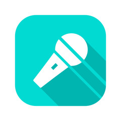 Flat Long Shadow Icon