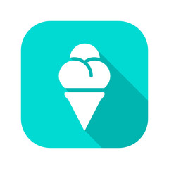 Flat Long Shadow Icon