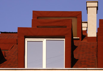 The windows and roof of the Bulgaria