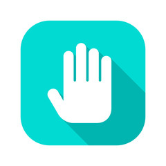 Flat Long Shadow Icon