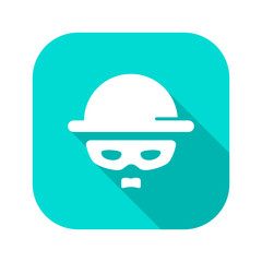 Flat Long Shadow Icon